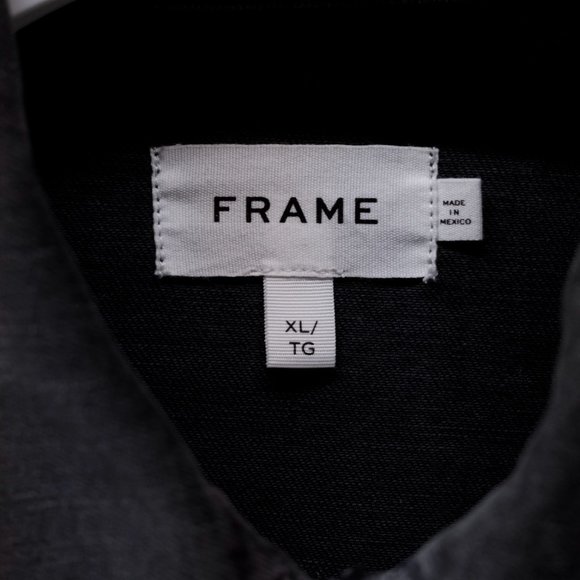 Frame Grey Denim Jacket - Picture 4 of 14